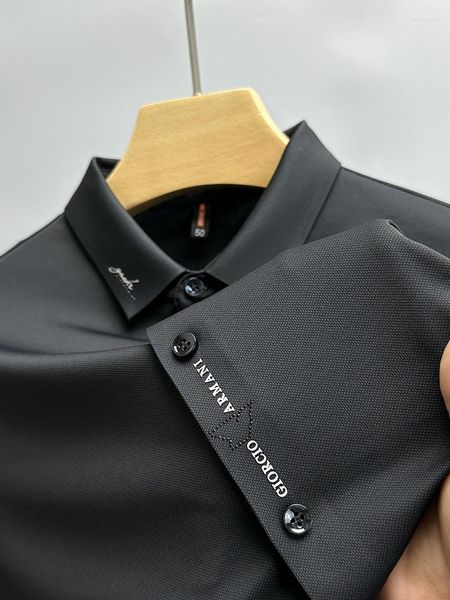 men's polos t-shirt designer men's polos t-shirt designer high end ice silk seamless breathable short sleeve t-shirt men's la, White;black
men's polos t-shirt designer men's polos t-shirt designer high end ice silk seamless breathable short sleeve t-shirt men's la, White;black