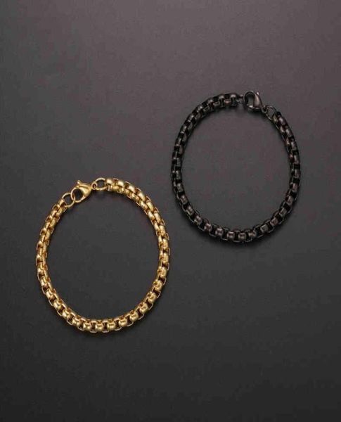 whole 6mm stainless steel plated gold black square pearl chain bracelet fashion jewelry for men and women 1820cm5951904, Golden;silver
whole 6mm stainless steel plated gold black square pearl chain bracelet fashion jewelry for men and women 1820cm5951904, Golden;silver