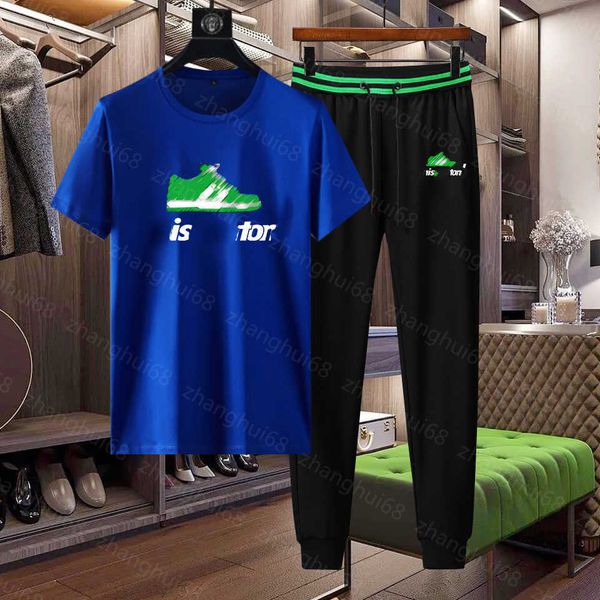 23ss mens tracksuit mens designer tracksuit round neck pure cotton sports shoes letter logo print short sleeve t-shirt elastic waist trouser, Gray
23ss mens tracksuit mens designer tracksuit round neck pure cotton sports shoes letter logo print short sleeve t-shirt elastic waist trouser, Gray