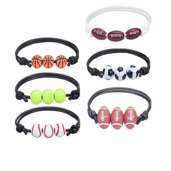 baseball charm couple bracelet waterproof adjustable woven wax rope bracelets for women men sport fans jewelry gc2149, Black
baseball charm couple bracelet waterproof adjustable woven wax rope bracelets for women men sport fans jewelry gc2149, Black