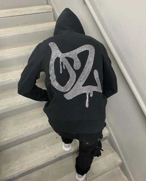 pop street wear custom rhinestone hoodie full zip up men's hoodies sweatshirts, Black
pop street wear custom rhinestone hoodie full zip up men's hoodies sweatshirts, Black