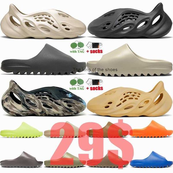 designer slippers foam runners fashion onyx bone pure hp8739 rubber sandals for mens womens sand grey vermilion ararat white slides sliders, Black
designer slippers foam runners fashion onyx bone pure hp8739 rubber sandals for mens womens sand grey vermilion ararat white slides sliders, Black