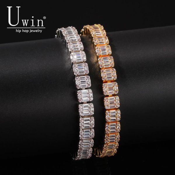 bangle uwin baguette cz bracelet iced out zircon 8.5m hiphop fashion punk chain bling elegant charms jewelry 7inch 8inch, Black
bangle uwin baguette cz bracelet iced out zircon 8.5m hiphop fashion punk chain bling elegant charms jewelry 7inch 8inch, Black