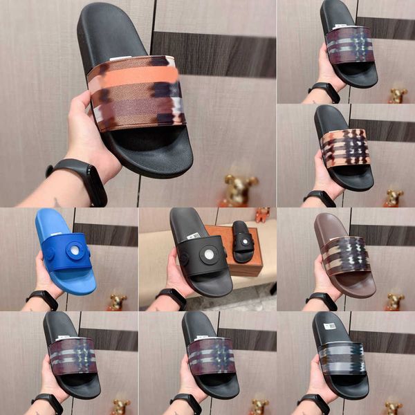 men pantoufle designer slipper soft massage burbrery slides sandals shoes slide summer beach outdoor cool slippers fashion flat vintage plai, Black
men pantoufle designer slipper soft massage burbrery slides sandals shoes slide summer beach outdoor cool slippers fashion flat vintage plai, Black