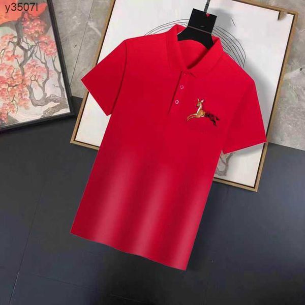 summer men's t-shirt fashion burbrerys designer polo shirt bur berrylapel short sleeve shirts business men t-shirts large size m--4xl 2, White;black
summer men's t-shirt fashion burbrerys designer polo shirt bur berrylapel short sleeve shirts business men t-shirts large size m--4xl 2, White;black