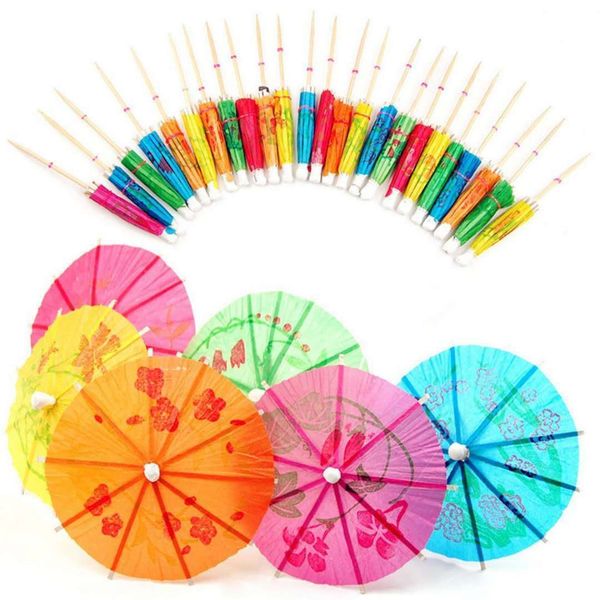 100pcs paper cocktail parasols umbrellas drinks picks wedding event party supplies holidays cocktail garnishes holders
100pcs paper cocktail parasols umbrellas drinks picks wedding event party supplies holidays cocktail garnishes holders