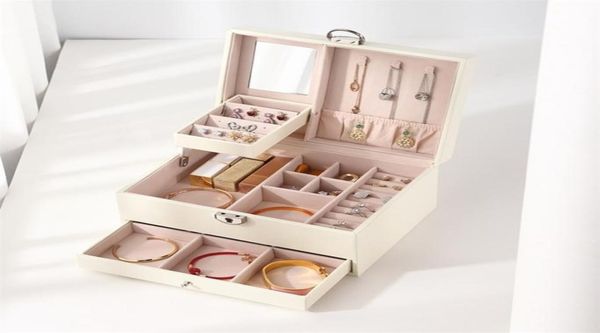 casegrace multilayer jewelry box organizer large pu leather velvet storage case for watch earrings necklace ring jewellery 2111055277790, Black
casegrace multilayer jewelry box organizer large pu leather velvet storage case for watch earrings necklace ring jewellery 2111055277790, Black