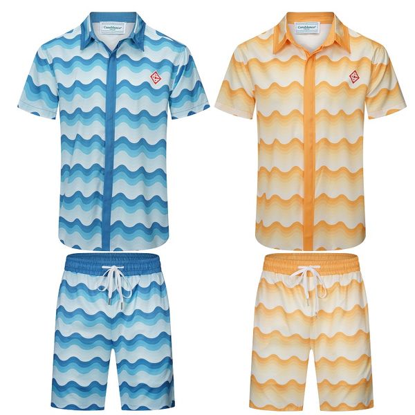 casablanca 23 spring/summer new gate of fantasy 23ss new wavy print set t-shirt casual short sleeve size l xl 2xl 3xl, White;black
casablanca 23 spring/summer new gate of fantasy 23ss new wavy print set t-shirt casual short sleeve size l xl 2xl 3xl, White;black