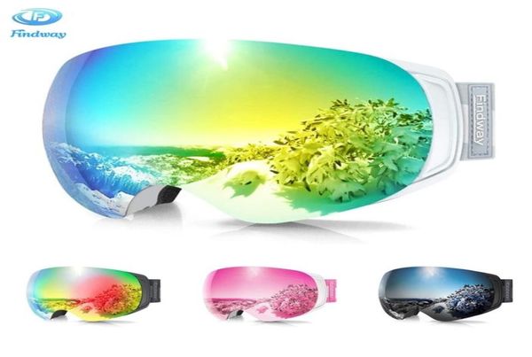 findway brand snowboard ski goggles magnet interchangeable lens otg antifog uv400 snowmobile men women winter skiing glasses 22014132000
findway brand snowboard ski goggles magnet interchangeable lens otg antifog uv400 snowmobile men women winter skiing glasses 22014132000