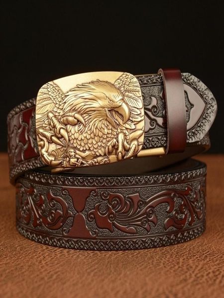 belts eagle buckle cowskin leather belt quality alloy automatic buckle wasitbad strap genuine leather gift bussiness beltbelt men 8159898, Black;brown
belts eagle buckle cowskin leather belt quality alloy automatic buckle wasitbad strap genuine leather gift bussiness beltbelt men 8159898, Black;brown