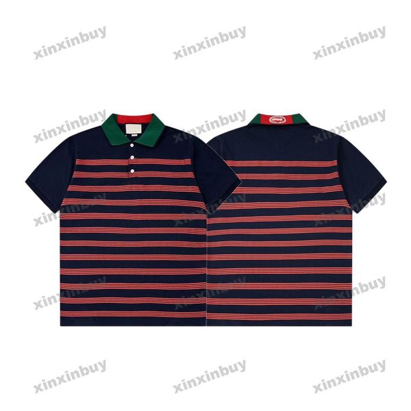 xinxinbuy men designer tee t shirt 23ss stripe jacquard back letter embroidery short sleeve cotton women black white blue s-2xl, Black;brown
xinxinbuy men designer tee t shirt 23ss stripe jacquard back letter embroidery short sleeve cotton women black white blue s-2xl, Black;brown