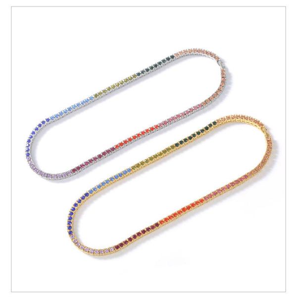 necklaces colorful rhinestone alloy necklace men women jewelry accessories, Silver
necklaces colorful rhinestone alloy necklace men women jewelry accessories, Silver