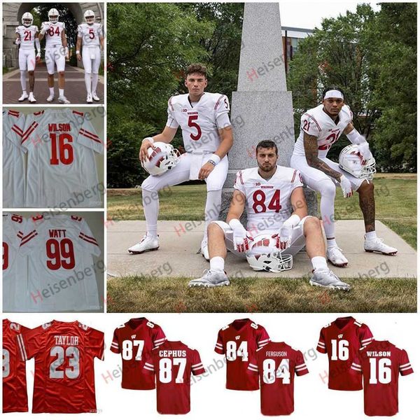 2021 wisconsin badgers unveils alternate jersey russell wilson jj watt jonathan taylor monteball kendrick pryor alex honeybrook edwards foot, Black;red
2021 wisconsin badgers unveils alternate jersey russell wilson jj watt jonathan taylor monteball kendrick pryor alex honeybrook edwards foot, Black;red