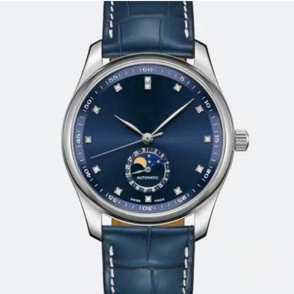 man watch sport style automatic watch mechanical watches stainless steel watchcase leather strap s03, Slivery;brown
man watch sport style automatic watch mechanical watches stainless steel watchcase leather strap s03, Slivery;brown