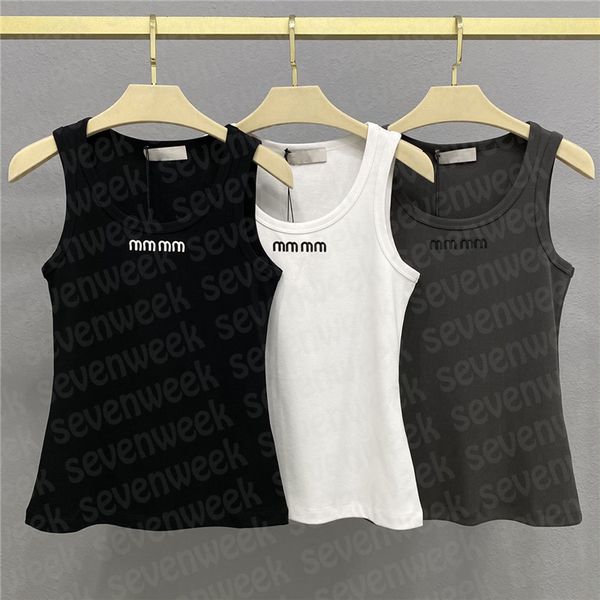 embroidered letters knits tanks women designer sport vest summer slim yoga tank high grade womens tees clothes, White
embroidered letters knits tanks women designer sport vest summer slim yoga tank high grade womens tees clothes, White