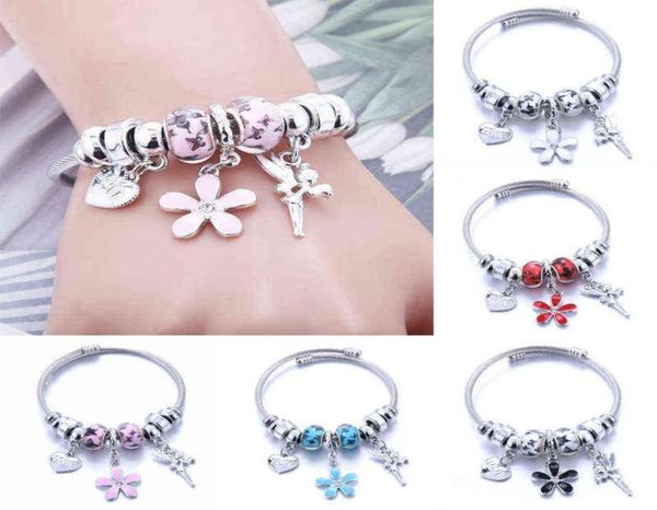 silver color butterfly heart flower charm bracelets for women drop crystal beads fine bracelet bangle diy jewelry6156928, Golden;silver
silver color butterfly heart flower charm bracelets for women drop crystal beads fine bracelet bangle diy jewelry6156928, Golden;silver