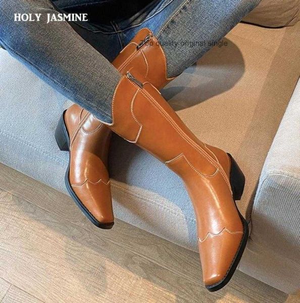 boots leather midcalf heels western black for women square toe winter long chunky cowboy knight9181556
boots leather midcalf heels western black for women square toe winter long chunky cowboy knight9181556