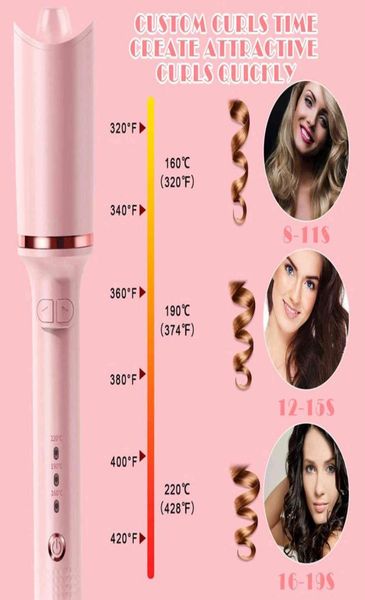 professional curling iron automatic hair curler ceramic rotating waver styling tools magic wand curls styler3042266
professional curling iron automatic hair curler ceramic rotating waver styling tools magic wand curls styler3042266