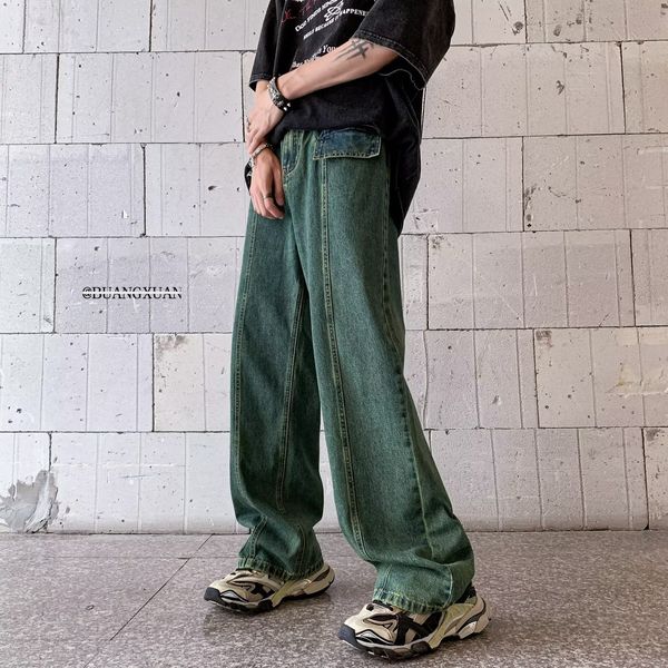hipster jeans 2023 new youth pants 100 match men's pants personality fashion straight leg high street pants, Blue
hipster jeans 2023 new youth pants 100 match men's pants personality fashion straight leg high street pants, Blue