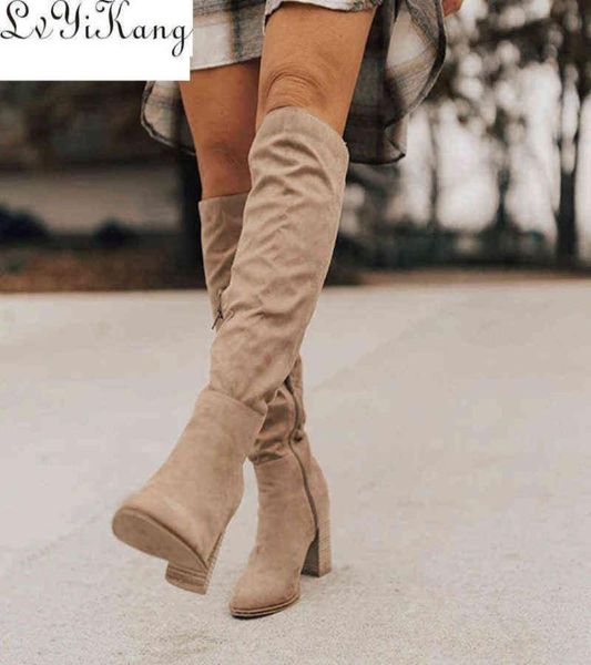 boots new women lace up high heels shoes winter kneehigh warm size 3543 2019 fashion y22091662178, Black
boots new women lace up high heels shoes winter kneehigh warm size 3543 2019 fashion y22091662178, Black