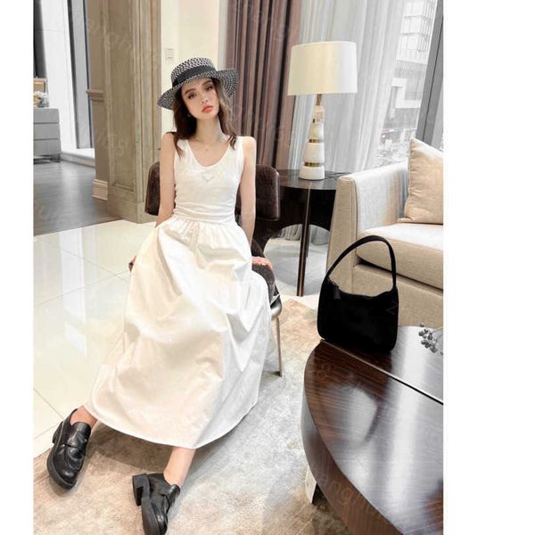 23ss summer dress womens designer clothing women dresses cotton splicing backless vest u-neck casual dress womens clothing a1, Black;gray
23ss summer dress womens designer clothing women dresses cotton splicing backless vest u-neck casual dress womens clothing a1, Black;gray
