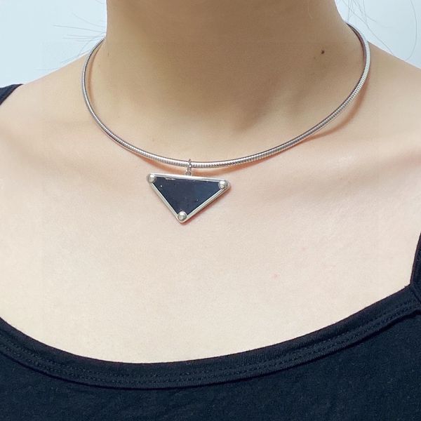 2023 pendant necklaces fashion for man woman prad inverted triangle designers brand jewelry highly quality ap2a, Silver
2023 pendant necklaces fashion for man woman prad inverted triangle designers brand jewelry highly quality ap2a, Silver