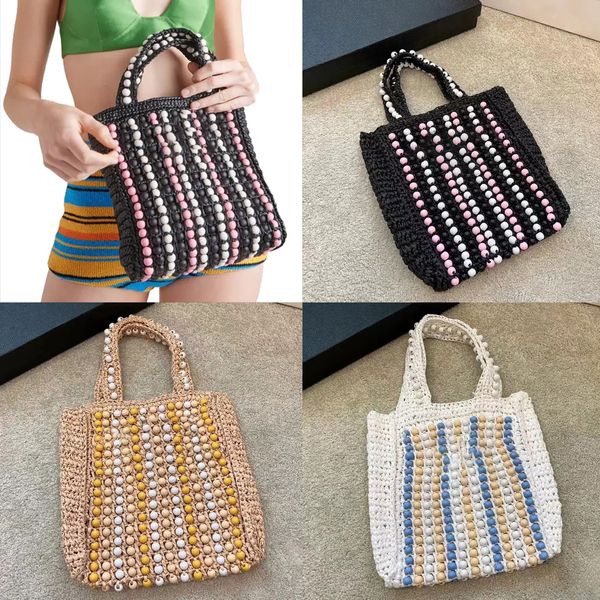 luxury summer weave beach bag designer bead straw white bag womens mens clutch tote handbag shoulder lady travel vacation crossbody shopping
luxury summer weave beach bag designer bead straw white bag womens mens clutch tote handbag shoulder lady travel vacation crossbody shopping