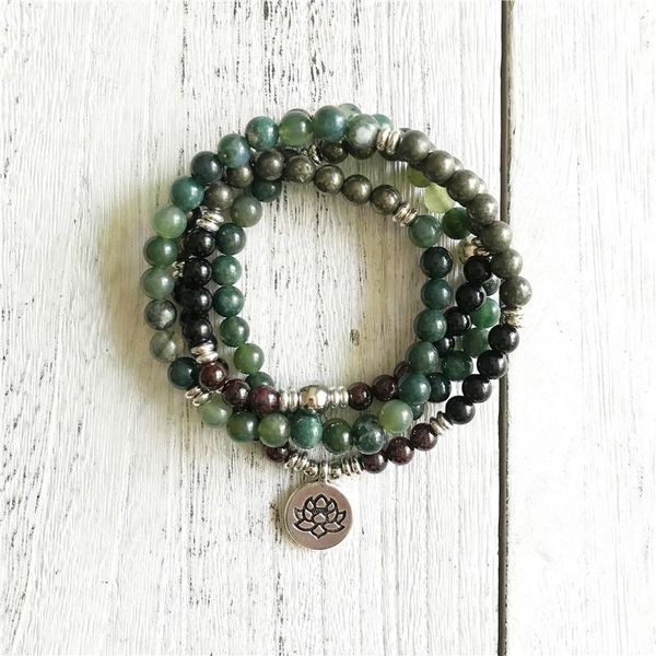 bangle 108 a grade moss agates yoga mala laps braceletnecklace garnet tourmaline bracelet meditation bracelet wrist, Black
bangle 108 a grade moss agates yoga mala laps braceletnecklace garnet tourmaline bracelet meditation bracelet wrist, Black