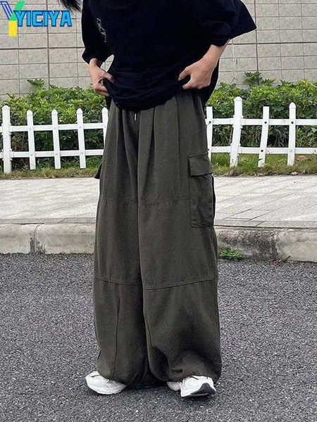 yiciya women's pants female pant fashion straight wide leg lady hip hop trousers y2k streetwear cargo women oversize loose harajuku big, Black;white
yiciya women's pants female pant fashion straight wide leg lady hip hop trousers y2k streetwear cargo women oversize loose harajuku big, Black;white