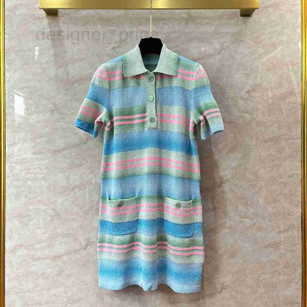 basic & casual dresses designer polo collar short sleeved knitted dress for women chic blue pink color stripe loose fitting skirt shirt ziq7, Black;gray
basic & casual dresses designer polo collar short sleeved knitted dress for women chic blue pink color stripe loose fitting skirt shirt ziq7, Black;gray