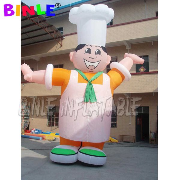 3m high inflatable chef balloon with printing big inflatable cook model for catering business advertising
3m high inflatable chef balloon with printing big inflatable cook model for catering business advertising