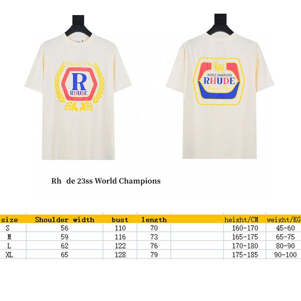 23ss popular new product mens and womens lady couple t-shirt world champion limited short sleeve t shirt summer daily casual sports casual w, White;black
23ss popular new product mens and womens lady couple t-shirt world champion limited short sleeve t shirt summer daily casual sports casual w, White;black