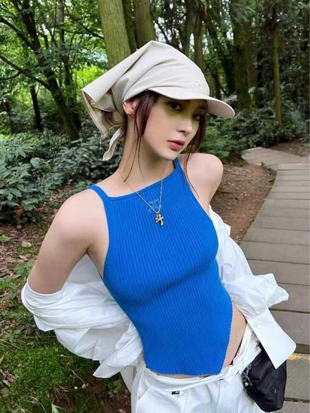 differentiate market curreges original standard smart show same asymmetric strap tank sleeveless underlay summer, White
differentiate market curreges original standard smart show same asymmetric strap tank sleeveless underlay summer, White