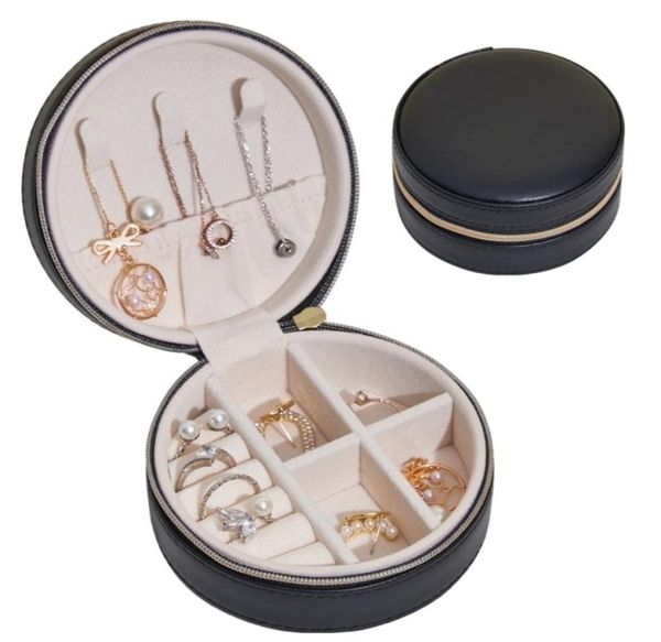 portable leather jewelry box princess european korean simple small mini earrings rings storage case sell 2111054729842, Black
portable leather jewelry box princess european korean simple small mini earrings rings storage case sell 2111054729842, Black