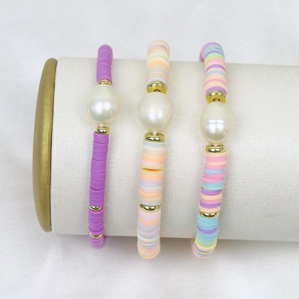 bangle 10 pieces handmade polymer clay bracelet pearls bracelet jewelry bracelet handmade chain women bracelet jewelry gift 9992, Black
bangle 10 pieces handmade polymer clay bracelet pearls bracelet jewelry bracelet handmade chain women bracelet jewelry gift 9992, Black
