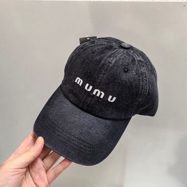 spring/summer 2023 miudesigner beanie cap new men's and women's versatile washable denim baseball cap sunshade letter embroidered, Blue;gray
spring/summer 2023 miudesigner beanie cap new men's and women's versatile washable denim baseball cap sunshade letter embroidered, Blue;gray