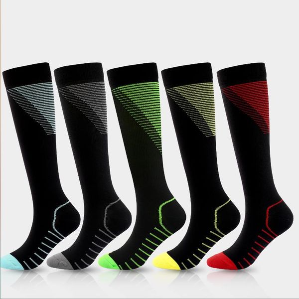 women's men's compression knee high socks sports soccer energizing comfort fatigue relief stretch stripes stockings s/m l/xl, Black
women's men's compression knee high socks sports soccer energizing comfort fatigue relief stretch stripes stockings s/m l/xl, Black