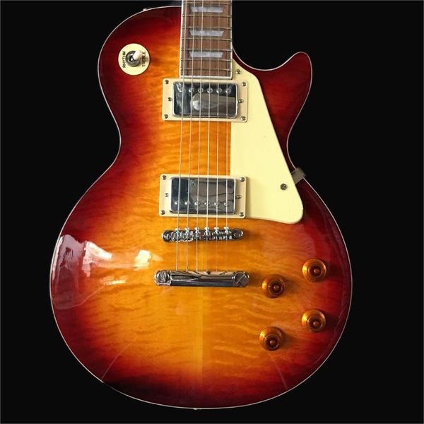 classic lp electric guitar mahogany with flame maple-guitar good sound quality new style, 69456
classic lp electric guitar mahogany with flame maple-guitar good sound quality new style, 69456