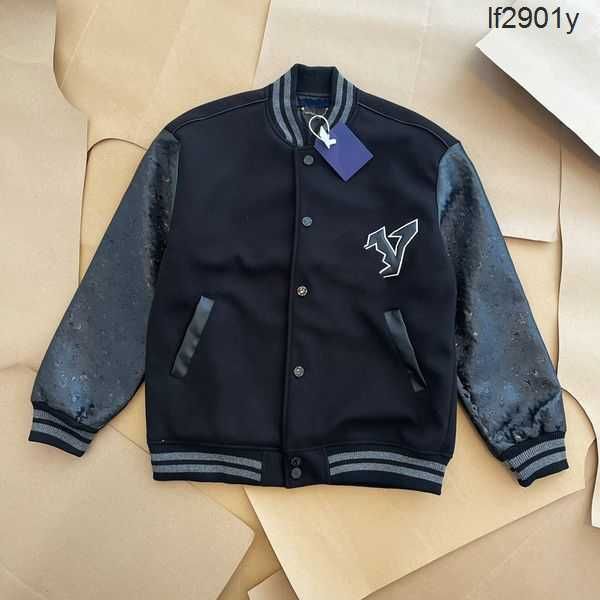 flocking leather sleeves baseball coat uniform fashion jacket single breasted warm jackets couples women men varsity coats mens designer clo, Black;brown
flocking leather sleeves baseball coat uniform fashion jacket single breasted warm jackets couples women men varsity coats mens designer clo, Black;brown