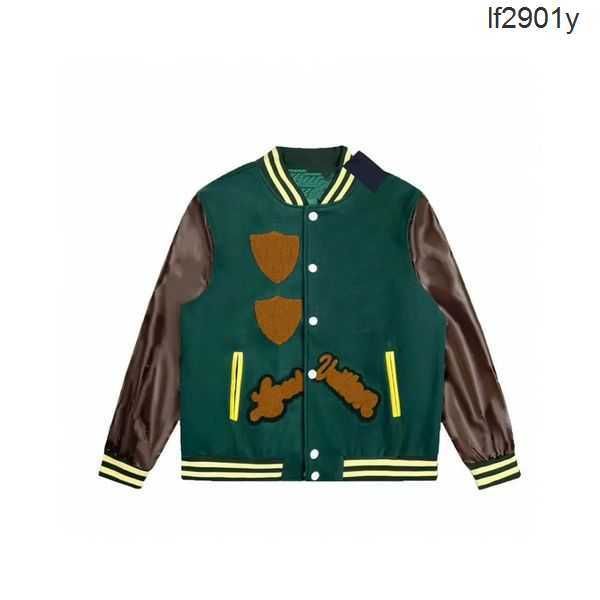 2023 mens designer jackets baseball varsity jacket letter stitching embroidery autumn winter men loose causal outwear coats #shop6 4vnj 8ib2, Black;brown
2023 mens designer jackets baseball varsity jacket letter stitching embroidery autumn winter men loose causal outwear coats #shop6 4vnj 8ib2, Black;brown