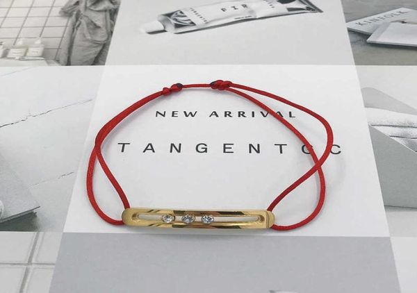 simple messeca stainless steel long strip three sliding accessories neutral bracelet handwoven red string popular jewelry h09036525401, Black
simple messeca stainless steel long strip three sliding accessories neutral bracelet handwoven red string popular jewelry h09036525401, Black