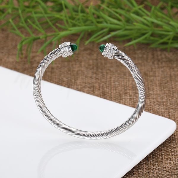 bracelet dy luxury designer twisted women fashion versatile twist bracelets jewelry platinum plated wedding gifts 5mm bangle gree bracelet, Black
bracelet dy luxury designer twisted women fashion versatile twist bracelets jewelry platinum plated wedding gifts 5mm bangle gree bracelet, Black
