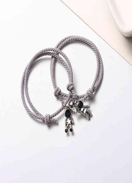 couple bracelet astronaut small rubber band to send girlfriend boyfriend magnet stone bell knot head rope jewelry2177618, Golden;silver
couple bracelet astronaut small rubber band to send girlfriend boyfriend magnet stone bell knot head rope jewelry2177618, Golden;silver