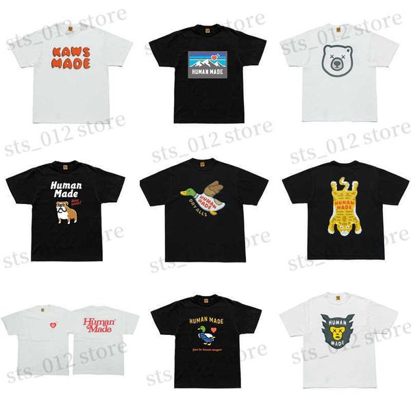men's t-shirts human made loose short sleeve women's correct bamboo joint cotton polar bear duck print t230524, White;black
men's t-shirts human made loose short sleeve women's correct bamboo joint cotton polar bear duck print t230524, White;black