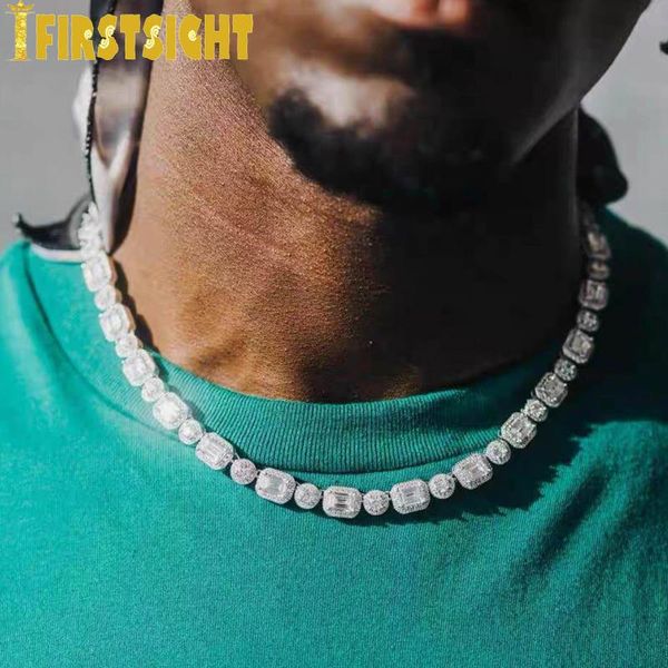 necklaces new 8mm square round rock cubic zirconia 5a cz tennis chain necklace full iced out cz hiphop choker luxury for women men jewelry, Silver
necklaces new 8mm square round rock cubic zirconia 5a cz tennis chain necklace full iced out cz hiphop choker luxury for women men jewelry, Silver