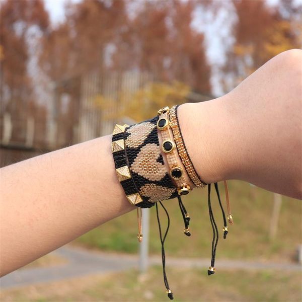 bangle zhongvi mexican heart bracelet for girls miyuki bracelets jewelry handmade loom steel jewellery rivet pulseras for women gift, Black
bangle zhongvi mexican heart bracelet for girls miyuki bracelets jewelry handmade loom steel jewellery rivet pulseras for women gift, Black