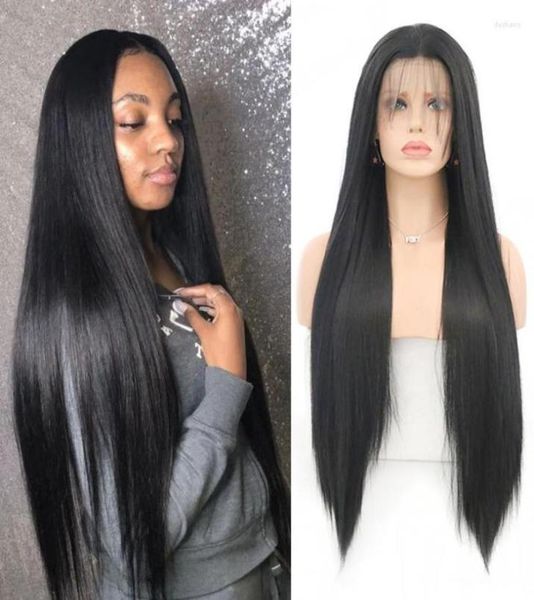 charisma synthetic lace front for black women color 1b long straight hair with natural hairline5777649, Black;brown
charisma synthetic lace front for black women color 1b long straight hair with natural hairline5777649, Black;brown