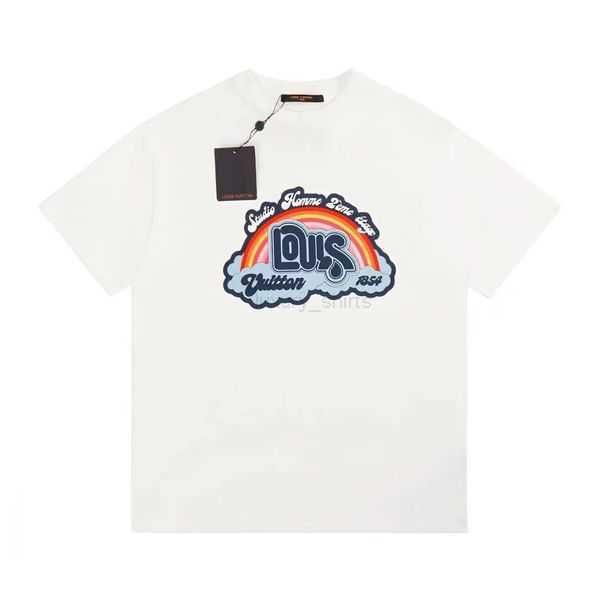 t-shirts fashion mens designer classic t shirts brand letter rainbow printing embroidered t-shirt with t-shirt and short sleeves for mens sh, White;black
t-shirts fashion mens designer classic t shirts brand letter rainbow printing embroidered t-shirt with t-shirt and short sleeves for mens sh, White;black