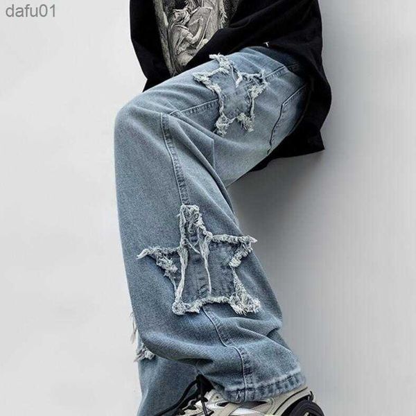 men's jeans high street men's jeans fashion towel embroidery brown baggy men pants y2k clothes straight hip hop cotton trousers l2, Blue
men's jeans high street men's jeans fashion towel embroidery brown baggy men pants y2k clothes straight hip hop cotton trousers l2, Blue