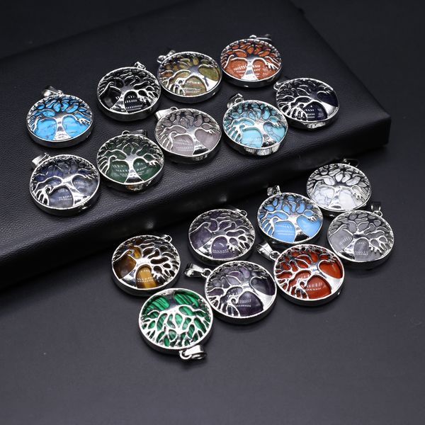 natural stone round pendant tree of life natural lapis lazulis rose quartz pendant charms for making diy jewerly necklace 28x30mm, Bronze;silver
natural stone round pendant tree of life natural lapis lazulis rose quartz pendant charms for making diy jewerly necklace 28x30mm, Bronze;silver